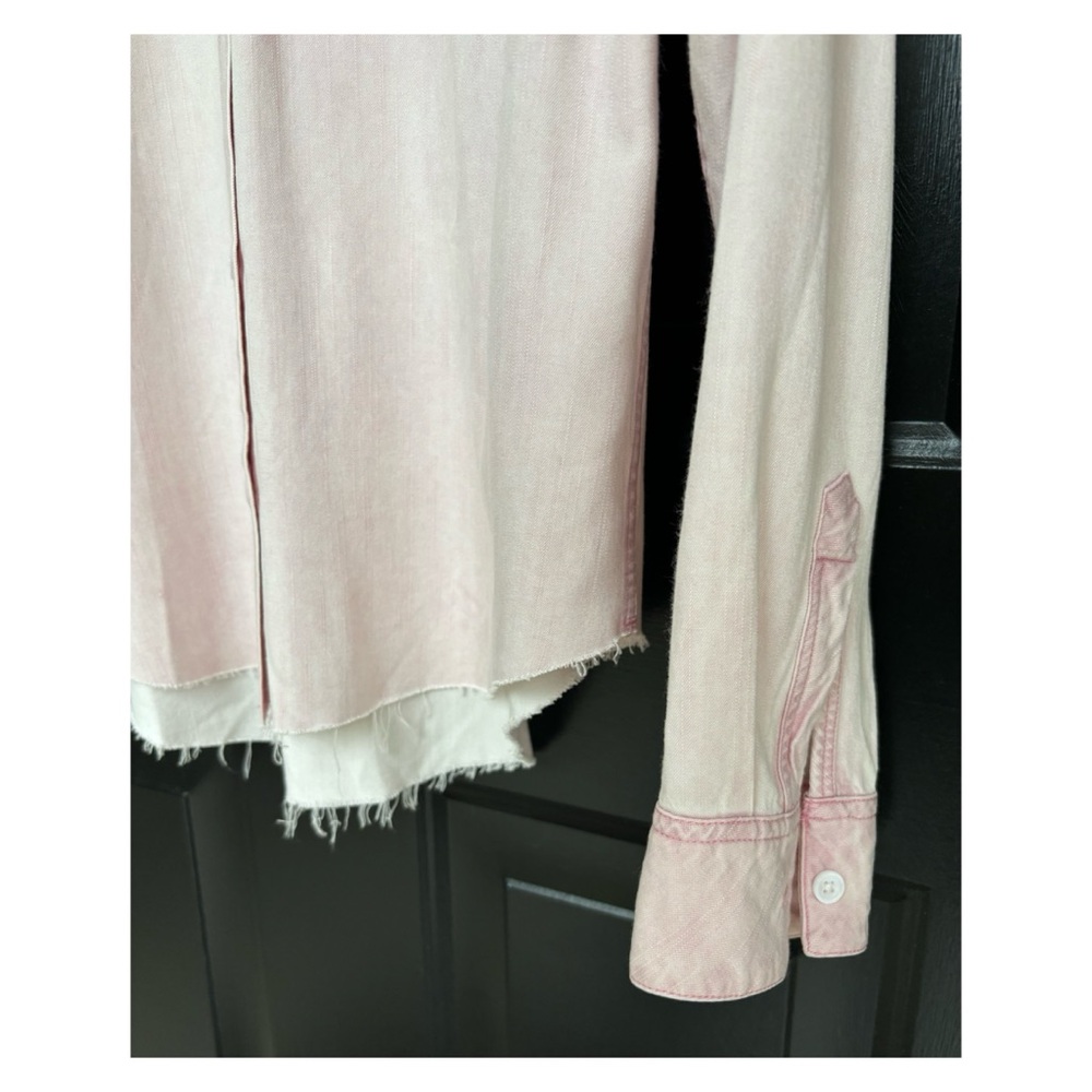 Nwot Rails Buttondown Top In Dusty Rose Size Small - image 2